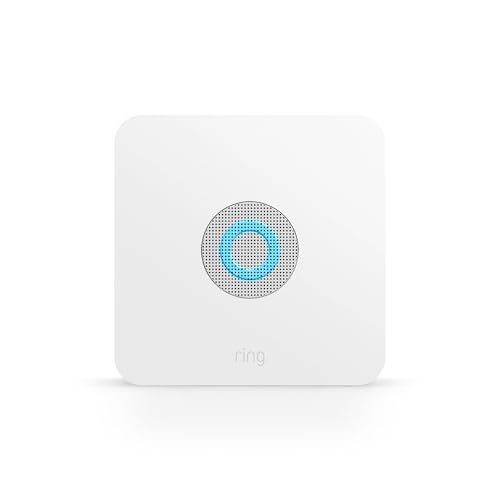 Ring Alarm Base Station (2nd Gen) — 104 dB Siren, Built-in Backup Battery, Connects to Ring Alarm Sensors and Keypad, sold separately