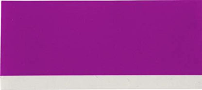 Brady Authentic (M21-500-595-PL) All-Weather Vinyl Label for Indoor/Outdoor ID, Lab and Equipment Labeling, White on Purple- ForM210, M210-LAB, M211, BMP21-PLUS and BMP21-LAB Printers, .5" W, 21' L