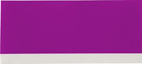 Brady Authentic (M21-375-595-PL) All-Weather Vinyl Label for Indoor/Outdoor ID, Lab and Equipment Labeling, White on Purple- ForM210, M210-LAB, M211, BMP21-PLUS and BMP21-LAB Printers, .375" W, 21' L