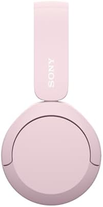 Sony WH-CH520 Wireless Headphones Bluetooth On-Ear Headset with Microphone and up to 50 Hours Battery Life with Quick Charging, Pink