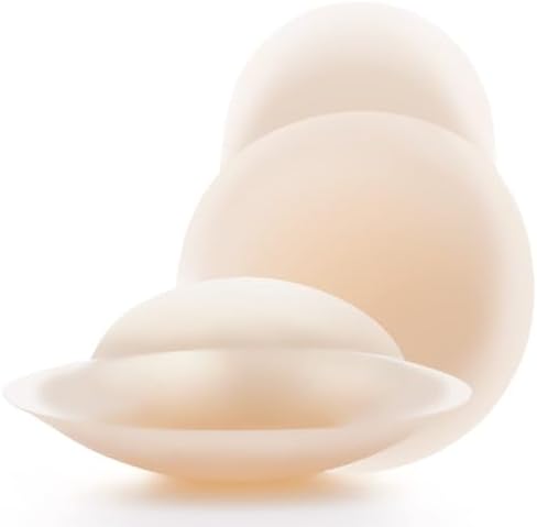 Nippies Nipple Covers for Women - Sticky Adhesive Silicone Pasties - Reusable Pasty Nipple Cover with Travel Box