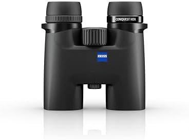 ZEISS Conquest HDX Binoculars 10x32 Waterproof, Compact with LotuTec T* HD Coated Glass for Optimal Clarity in All Weather Conditions for Bird Watching, Hunting, Sightseeing, Black