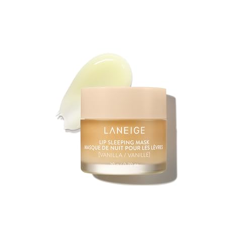 LANEIGE Lip Sleeping Mask: Nourish, Hydrate, Vitamin C, Murumuru & Shea Butter, Antioxidants, Flaky, Dry Lips