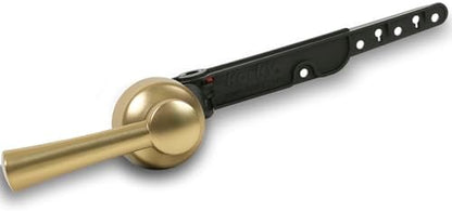 Korky 6094BP StrongARM Tank Lever, Universal to Fit Front Angled Side Left and Right Mount Toilets, Brushed Gold, Simple Style
