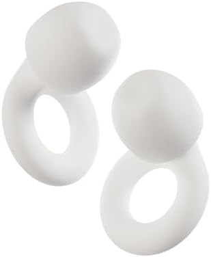 Loop Quiet 2 Ear Plugs Ultra-Comfy Reusable Noise-Reducing Earplugs for Sleep, Deep Focus, Travel, Sensitivity | Flexible Hearing Protection | Customizable Fit | 24dB (SNR) Noise Reduction