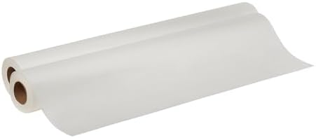 McKesson Medical Exam Table Paper [12 Rolls] – Bed Table Sheet Cover Ideal for Diaper Changing, Waxing, Nursing, Chiropractor, Patternmaking, Tracing - Smooth Paper Roll - White, 21 in x 225 ft
