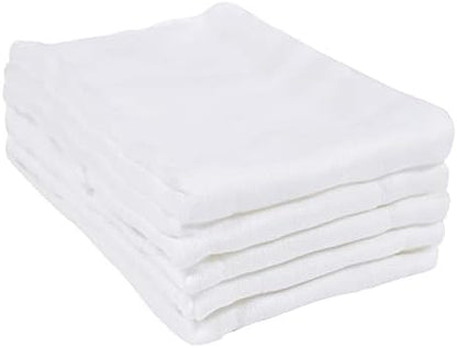 Gerber Unisex Baby Boys Girls Birdseye Prefold Cloth Diapers Multipack White 3-Ply 10 Pack