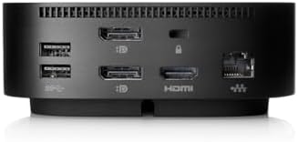 HP USB-C Dock G5-11-in-1 Adapter for Both USB-C and Thunderbolt-Enabled Laptops, PCs, & Notebooks - Single Cable for Charging, Networking, or Data Transfers - Great for Secure & Remote Management