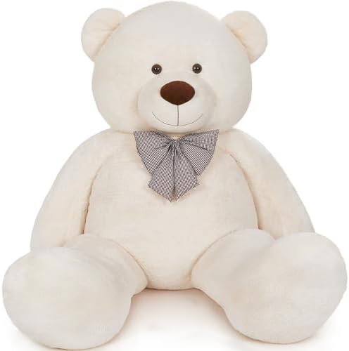 MaoGoLan Giant Teddy Bear 10ft Stuffed Animal, Huge Jumbo Size 10 Feet Teddy Bear Plush, Charming and Fluffy Teddy Bear for Decorations, Celebrations,Valentines Day,Baby Shower,White