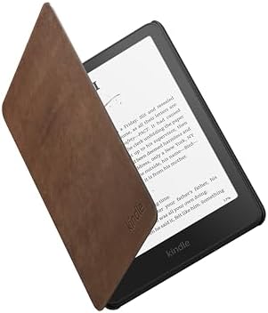 All-new Amazon Kindle Paperwhite and Kindle Colorsoft Case, Lightweight and Foldable Protective Cover - Premium Leather