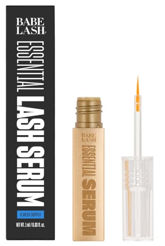 Babe Original Lash Serum - Fuller & Longer Looking Eyelashes, Advanced Lash Enhancing Treatment for Natural Lashes, Extensions & Eyebrows, Vegan & Cruelty-Free