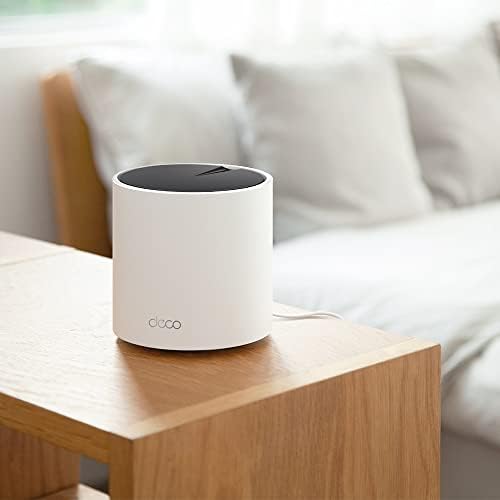 TP-Link Deco X55 AX3000 WiFi 6 Mesh System - Covers up to 2500 Sq.Ft., Replaces Wireless Router and Extender, 3 Gigabit Ports, Supports Ethernet Backhaul, Deco X55(1-Pack)