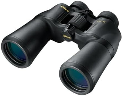 Nikon ACULON A211 10x50 Binocular | Multilayer coating, Porro prism Binocular with turn and slide eyecups, Tripod Adaptable | Official Nikon USA Model