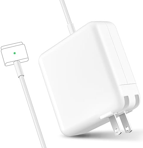 Mac Book Pro Charger - 60W T-Tip Magnetic Charger Power Adapter, Compatible with Mac Book Air/Pro 13-Inch Retina Display(After 2012)