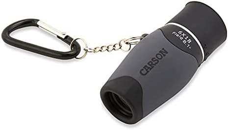 Carson MiniMight 6x18mm Pocket Monocular with Carabiner Clip (MM-618)