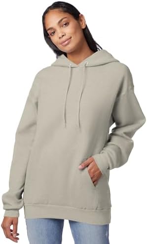 Hanes EcoSmart Hoodie, Midweight Fleece, Pullover Hooded Sweatshirt for Men