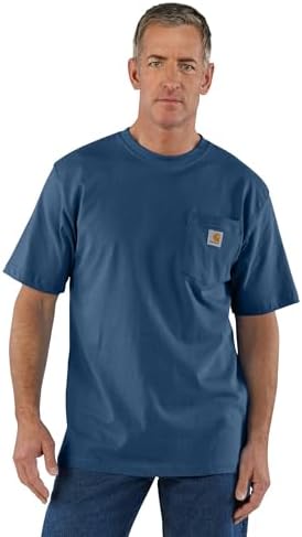 Carhartt Men's Loose Fit Heavyweight Short-Sleeve Pocket T-Shirt (Also Available in Big & Tall)
