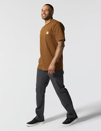 Carhartt Men's Loose Fit Heavyweight Short-Sleeve Pocket T-Shirt (Also Available in Big & Tall)