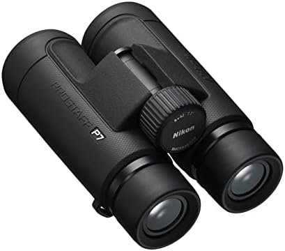 Nikon PROSTAFF P7 8x42 Binocular | Waterproof, fogproof, Rubber-Armored Full-Size Binocular, Oil & Water Repellent Coating & Locking Diopter | Official Nikon USA Model