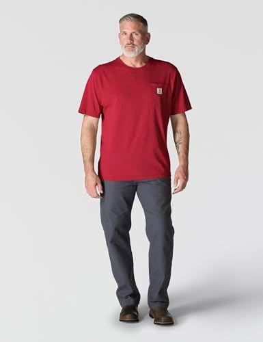 Carhartt Men's Loose Fit Heavyweight Short-Sleeve Pocket T-Shirt (Also Available in Big & Tall)
