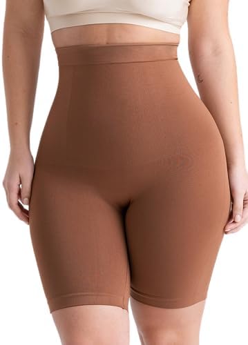 SHAPERMINT Shapewear for Women - High-Waisted Shapewear Tummy Control Shorts, Faja Body Shaper, Underwear for Women
