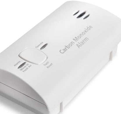 Kidde Carbon Monoxide Detector, Battery Powered CO Alarm with LEDs, Test-Reset Button, Low Battery Indicator, Portable