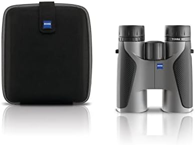 ZEISS Terra ED Binoculars 8x42 Waterproof, and Fast Focusing with Coated Glass for Optimal Clarity in All Weather Conditions for Bird Watching, Hunting, Sightseeing, Grey
