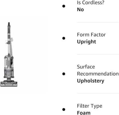 Shark UV540 Lift-Away Upright Vacuum (Renewed)