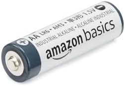 Amazon Basics 250-Pack AA Alkaline Industrial Batteries, 1.5 Volt, 5-Year Shelf Life