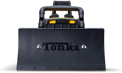 Tonka Steel Classics Bulldozer - Made with Steel & Sturdy Plastic, Yellow Toy Construction Truck, Boys and Girls, Kids, Toddlers, Ages 3+