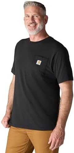 Carhartt Men's Loose Fit Heavyweight Short-Sleeve Pocket T-Shirt (Also Available in Big & Tall)