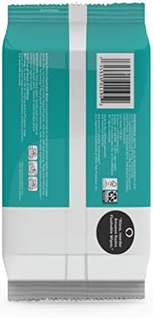 Amazon Basics Flushable Adult Toilet Wipes, Fragrance Free, 504 Count (12 Packs of 42)