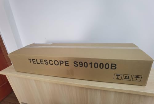 Telescope, Telescopes for Adults Astronomy Professional, 90mm Aperture 1000mm High Powered Telescope for Beginners & Kids with Precision Adjustment Vertisteel AZ Mount Tripod Phone Adapter