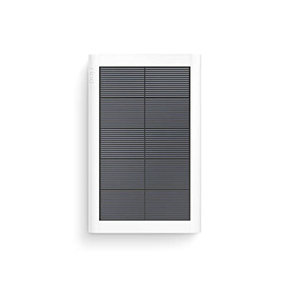 Ring Small Solar Panel, 1.9W for Outdoor Cam Plus, Outdoor Cam (Stick Up Cam), Stick Up Cam Pro, Spotlight Cam Plus, Spotlight Cam Pro - White