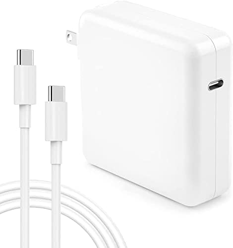 MacBook Pro Charger for MacBook Air USB C Laptop Charger for Mac Book 13/14/15/16 inch, 2024/2023/2022/2021/2020, M1/M2/M3 Computer, 96W Chargers Block for USBC Device, Included Type C Cable