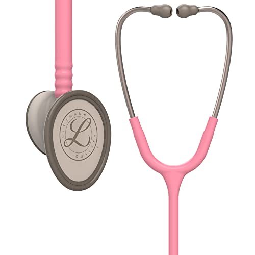 3M Littmann Lightweight II S.E. Stethoscope, 2456, 28" Pearl Pink Tube