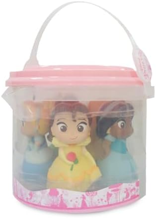 Disney Store Girl's Bath Set (Disney Princess) - Kids Bath Accessories with Beloved Disney Characters - Colorful and Fun Bath Time Essentials for Kids - Suitable for All Ages