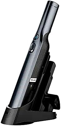 Shark WV201 WANDVAC Handheld Vacuum Lightweight at 1.4 Pounds with Powerful Suction, Charging Dock, Single Touch Empty and Detachable Dust Cup (WV201BLK Black) (Renewed)