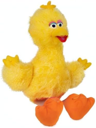 GUND Sesame Street Official Big Bird Muppet Plush, Premium Plush Toy for Ages 1 & Up, Yellow, 14”