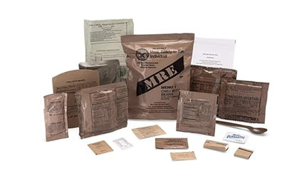 Wornick Sopacko, Ameriqual MRE Meals Ready to Eat Inspection 2024, 2025 or Better, Emergency Food Supply, Survival Camping Outdoor 12 Pack(A & B Case Bundle, 2, Count)