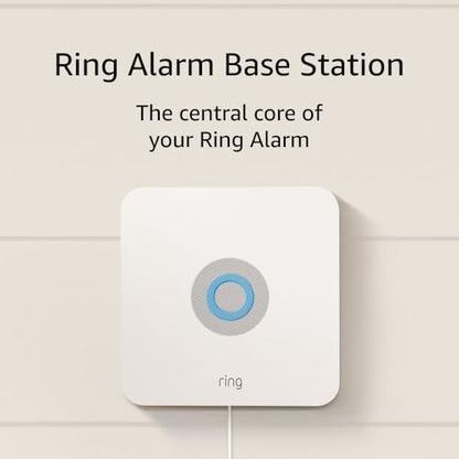Ring Alarm Base Station (2nd Gen) — 104 dB Siren, Built-in Backup Battery, Connects to Ring Alarm Sensors and Keypad, sold separately