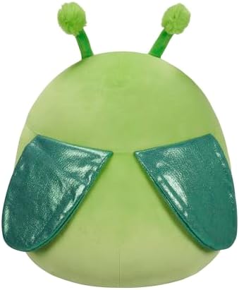 Squishmallows Original 12-Inch Trenton Green Praying Mantis with Sparkle Wings - Official Jazwares Plush