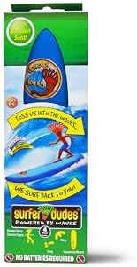 Surfer Dudes Classics Wave Powered Mini-Surfer and Surfboard Toy - Hanalei Harry