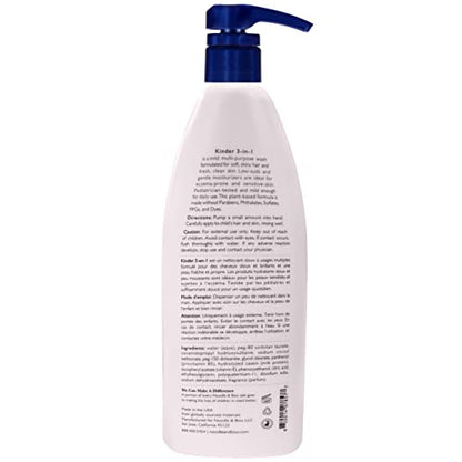 Noodle & Boo Kinder 3-in-1 Shampoo, Conditioner & Body Wash for Baby