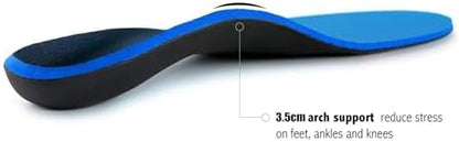 Arch Support Inserts for Men Women - Plantar Fasciitis High Arch Support Insoles, Orthotics Shoe Inserts for Flat Feet, Foot Pain Relief Shock Absorption and Cushioning (Mens 16-16 1/2)