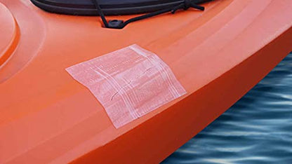 Gorilla Waterproof Patch & Seal Tape, Clear Tape, 4" x 8' (Pack of 4) - Permanent Weather Resistant Seal for Leaks and Repairs