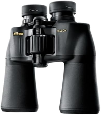 Nikon ACULON A211 10x50 Binocular | Multilayer coating, Porro prism Binocular with turn and slide eyecups, Tripod Adaptable | Official Nikon USA Model