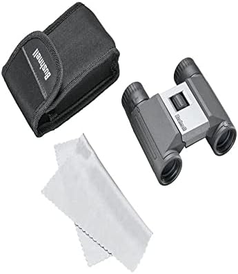 Bushnell Powerview 2 8x21 Binoculars for Bird Watching – Compact Folding Roof Prism, Lightweight, Good for Travel, Multi-Coated Optics & Carrying Case