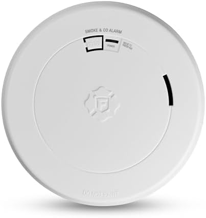 First Alert SMCO210, 10-Year Sealed Battery Combination Smoke & Carbon Monoxide Alarm with Slim Profile Design, 1-Pack