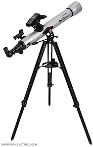 Celestron 22451 StarSense Explorer LT 80AZ Smartphone App-Enabled Telescope – Works with StarSense App to Help You Find Stars, Planets & More – iPhone/Android Compatible